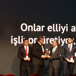 Türkiye'nin Makinecileri Onur Ödülüne laik gösterildik.